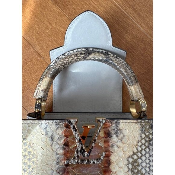 multicolour python capucines louis vuitton handbag - Picture 3 of 12